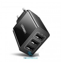 USB Wall Charger 3-Port USB 5V/3.1A ED013 - 50816
